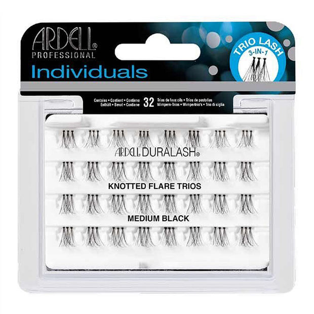 Ardell Lashes Knotted Flare Individuals Trio - Medium