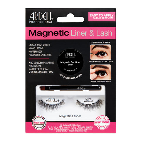 Ardell Magnetic Gel Liner & Lash Demi Wispies