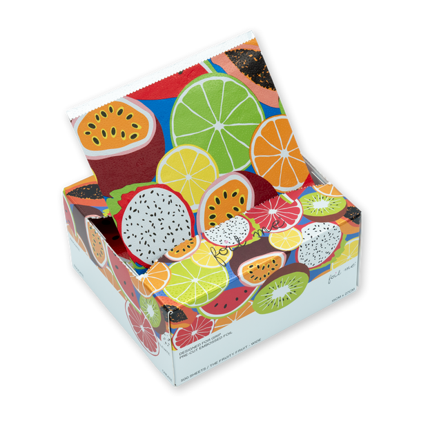 Foil Me The Fruity Fruit Wide (Pre-Cut Foil - 500 Sheets - 15cm x 27cm)