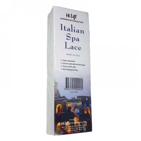 Hi Lift Italian Spa Lace Epilating Strips 100pk