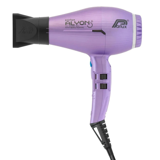 purple hair dryer