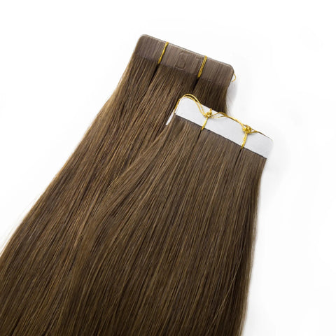 Seamless1 Tape Hair Extensions Espresso 25"