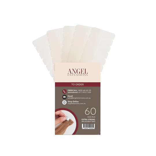 Angel Extension Replacement Tapes Extra Strong 60pk