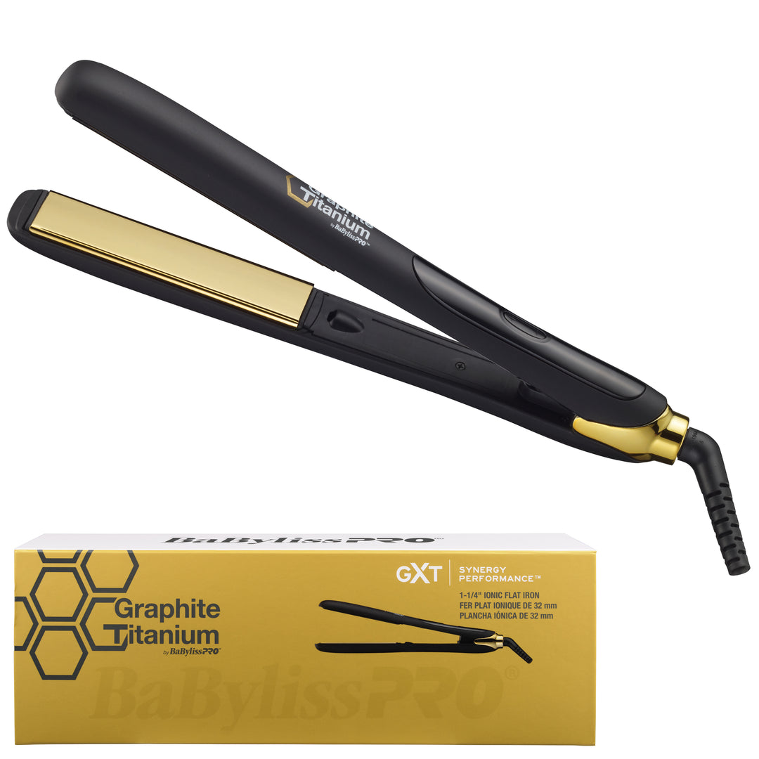 BaBylissPRO Graphite Titanium Ionic Flat good Iron